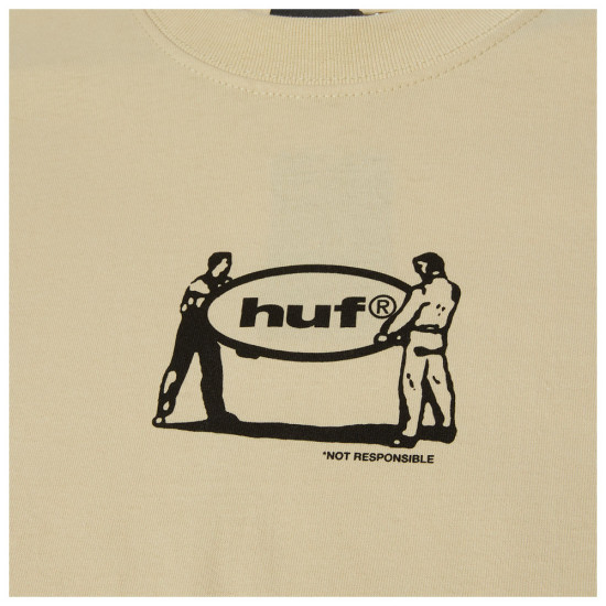 Huf Ανδρική κοντομάνικη μπλούζα Relocation S/S Tee